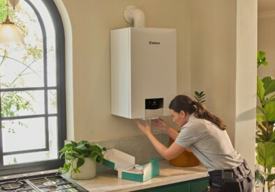 Vaillant ecotec plus met installatie stemper 206